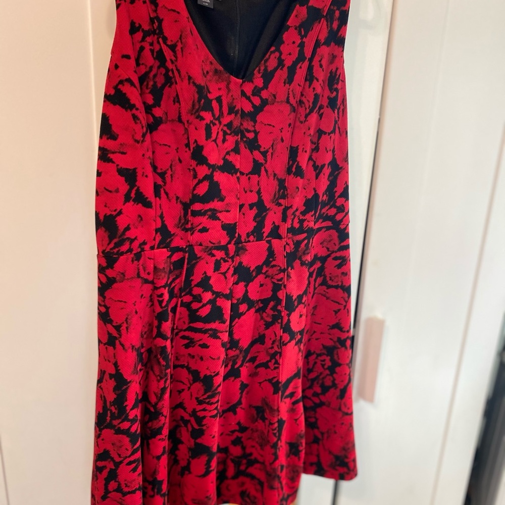 Red dress